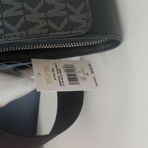 Michael Kors Jet Set Large Ombré Signature Logo Crossbody – NWT - Picture 4 of 16